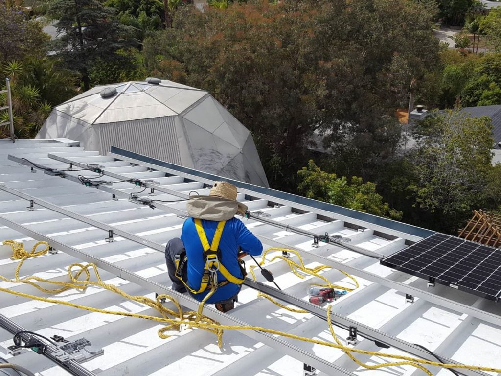 S5 Clamps standing seam metal roof solar PV