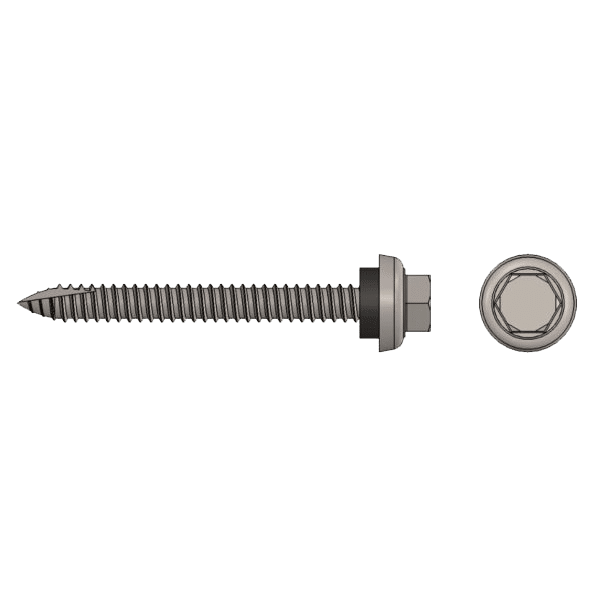 2.5" metal-to-wood screw