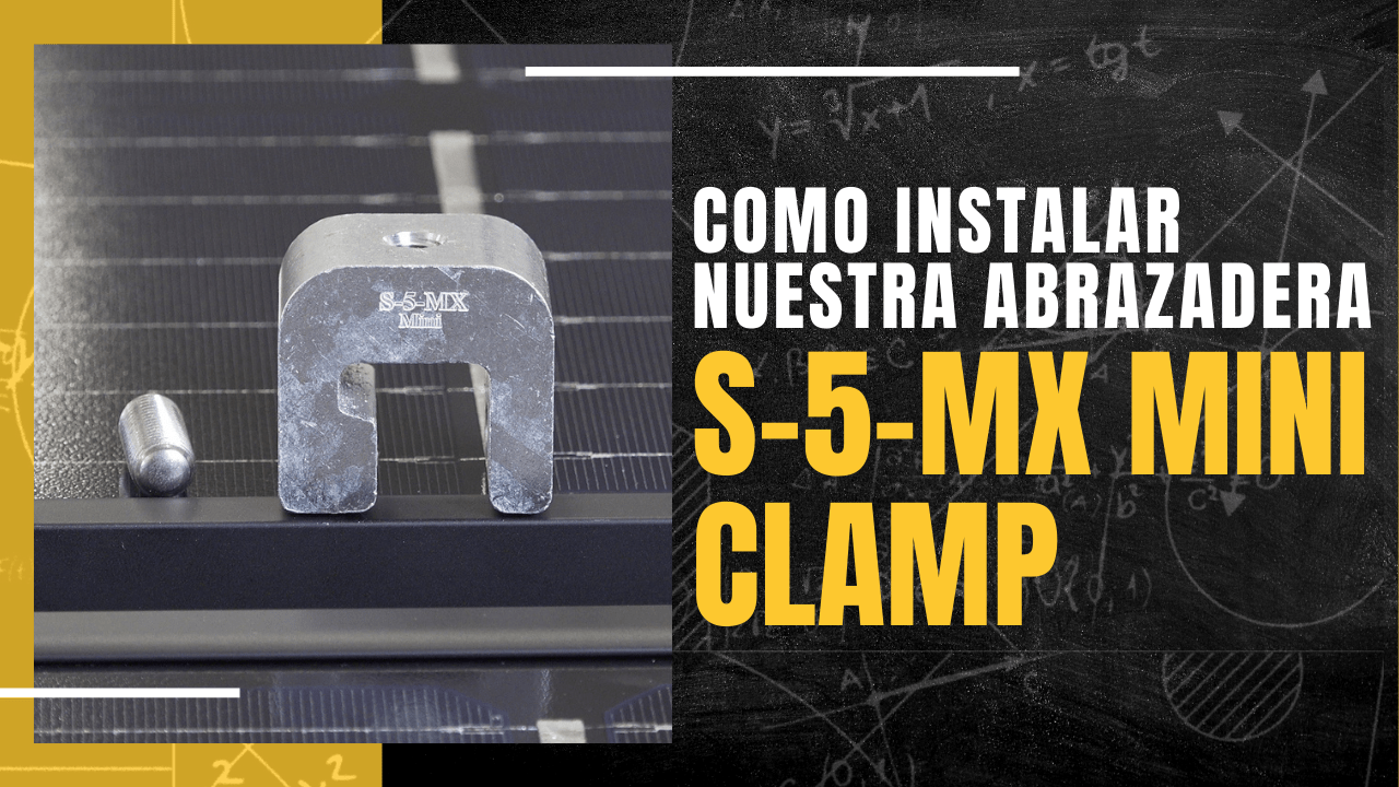 How to Install the S5MX Mini Clamp (Spanish) S5! Metal Roof