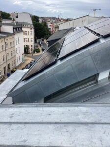 enerix Rostock Germany Tonnendach